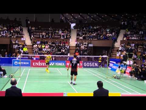 ２０１５全日本総合バドミントン　決勝　桃田賢斗　対　佐々木翔