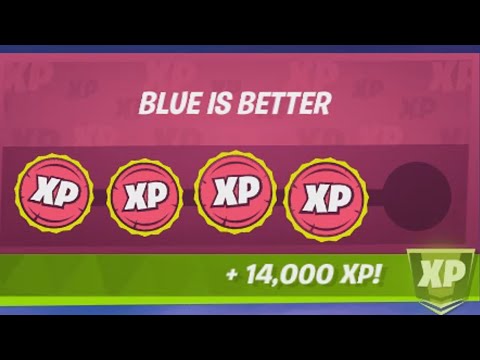 🔵 All Blue XP coins Locations Week 6 - Fortnite Season 3 Chapter 2