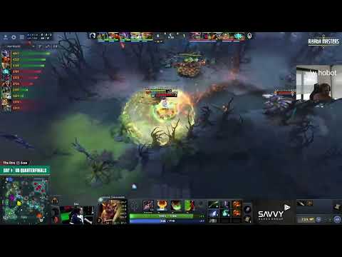 "This is the game where he would go AFK" - Qojqva & friends on Quinn Storm Spirit game