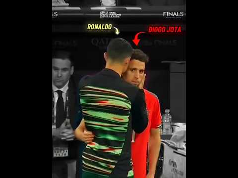 Diogo jota last 2 games with Ronaldo🥹💔