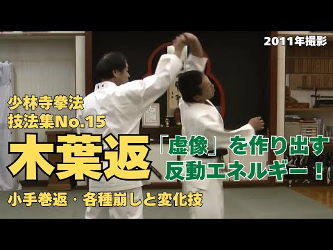 vol.24【少林寺拳法　Shorinji Kempo　徳島】師　藤田武夫先生　技法集　No.15　木葉返・小手巻返・各種崩しと変化技（柔法・法形・武道・護身術）2011年撮影