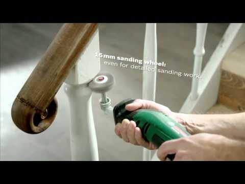 The Bosch PRR 250 ES Sanding Roller: the versatile sanding tool