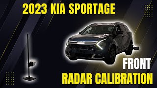 2023 Kia Sportage Front Radar Calibration