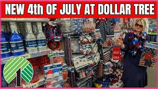 DOLLAR TREE | NEW 4TH OF JULY IN STORE | STORE WALK THRU #4thofjulydecor #dollartree