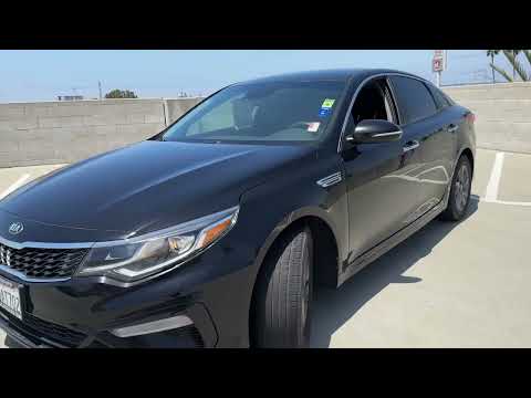 7056 2020 Kia Optima LX in Ebony Black