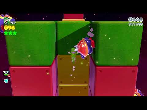 Super Mario 3D World (Switch) Champion's Road 100% Speedrun - Time: 135 (WR)