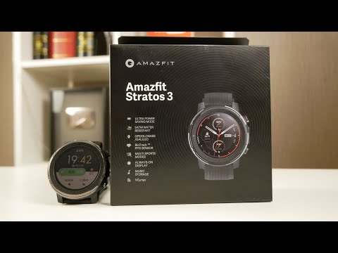 Amazfit Stratos 3. Часы с отличной автономностью / Арстайл /