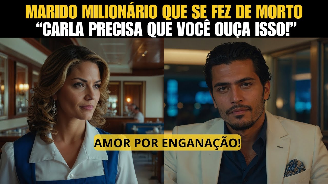 ❤️ Marido Milionário que Se Fez de Morto... E disse "Carla Precisa Que Você Ouça Isso!"