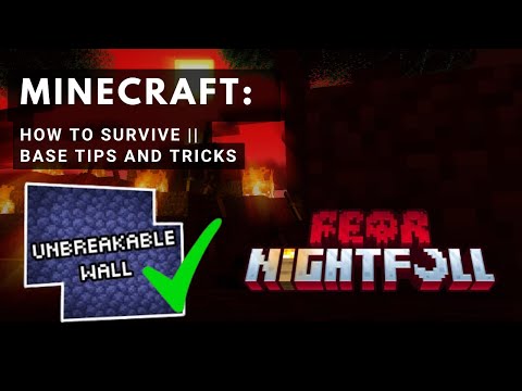 Ultimate Minecraft Night Survival Guide!