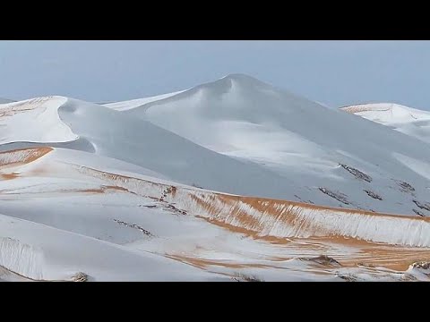 Schnee in der Wüste