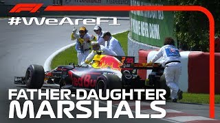 We Are F1: Father And Daughter Marshals in Canada