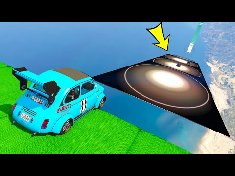 GTA 5 ONLINE 🐷 MYSTERIOUS AND RARE MEGA RAMP !!! 🐷 DAJE !!