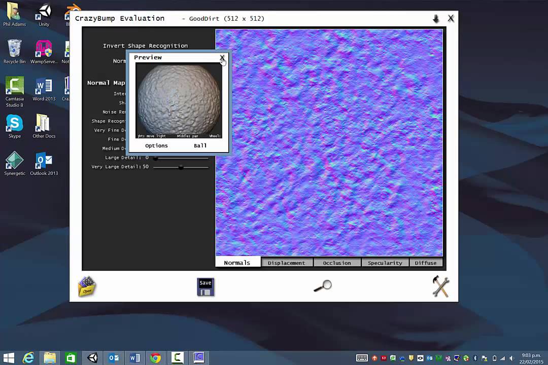 Using normal maps to texture terrain in Unity