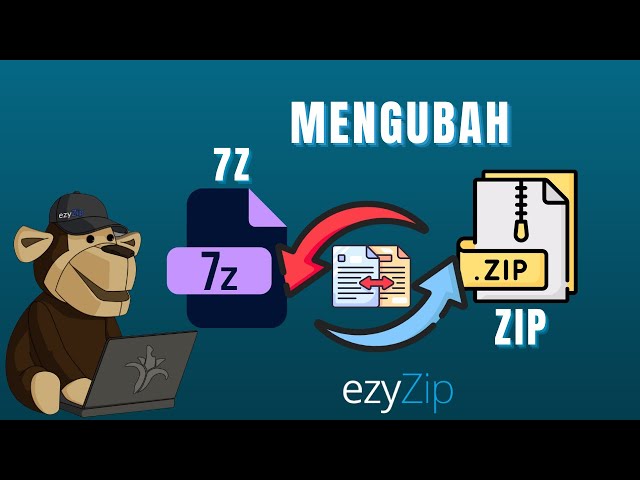 🗂️ Cara Mengonversi 7Z ke ZIP Secara Online Gratis Tanpa Instalasi Perangkat Lunak