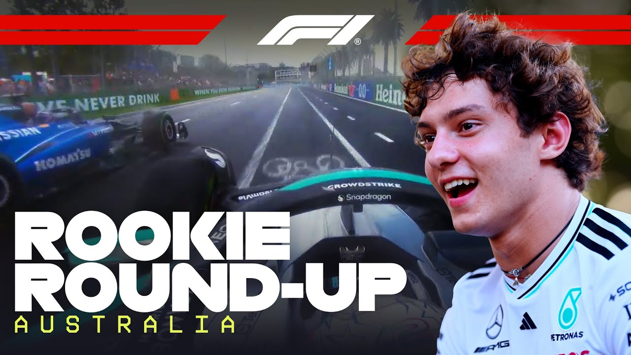 A Rollercoaster Race For The Rookies! | 2025 Australian Grand Prix