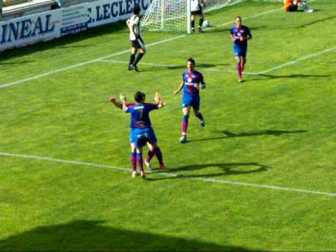 Gol de Rafa 2-0 m. 15 (Extremadura UD 6-3 UD Badajoz) VÍDEO A. LORITE