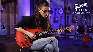 Video thumbnail for Gibson Les Paul Modern Lite Cardinal Red Satin Demo - 1 Minute Guitar Demos by Gibson Gear Guide