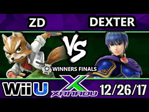 S@X 234 Smash 4 - ZD (Fox) Vs. Dexter (Marth) - SSB4 Winners Finals - Smash for Wii U.