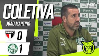 COLETIVA JOÃO MARTINS | AO VIVO | São Paulo x Palmeiras - Brasileirão 2026
