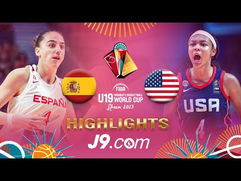 Spain 🇪🇸 v USA 🇺🇸 | Final | J9 Highlights | #FIBAU19 Women's Basketball World Cup 2023