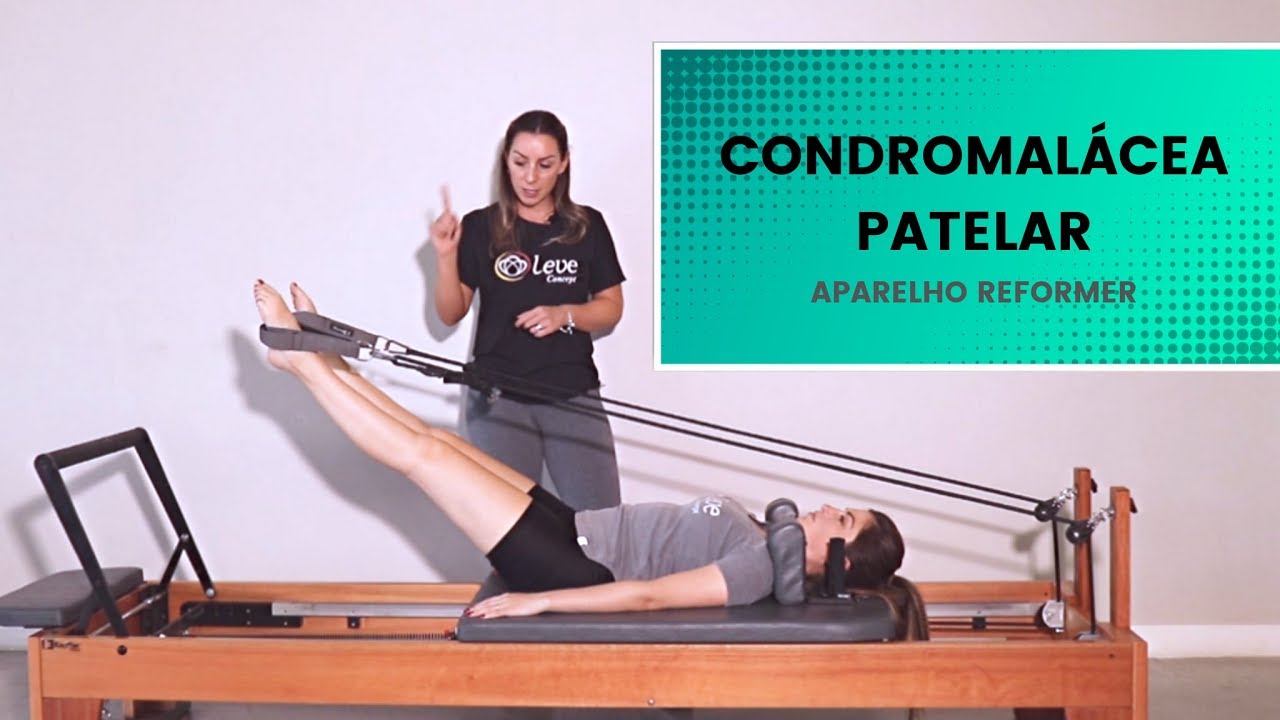 Aula de Pilates para Condromalácia Patelar - Aparelho Reformer