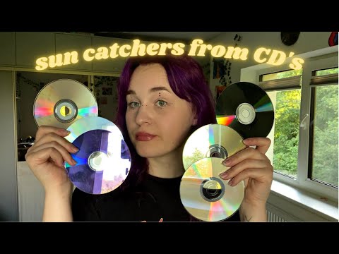 DIY Sun Catchers: Transforming Old CDs into Colorful Home Decor