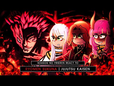 ⛩🩸 Sousou No Frieren React To Ryomen Sukuna - Gacha React 🇺🇸/🇧🇷