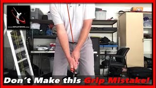 Avoid This Golf Grip Mistake for More Swing Speed
