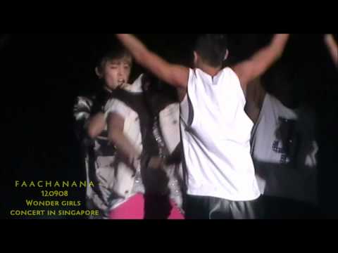 120908 Wonder Girls Concert in Singapore - JJ Project BOUNCE