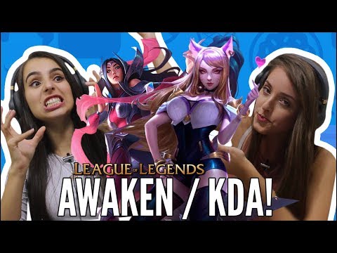 JOVENS REAGEM A LEAGUE OF LEGENDS - K/DA, UMA NOVA ALVORADA E AWAKEN