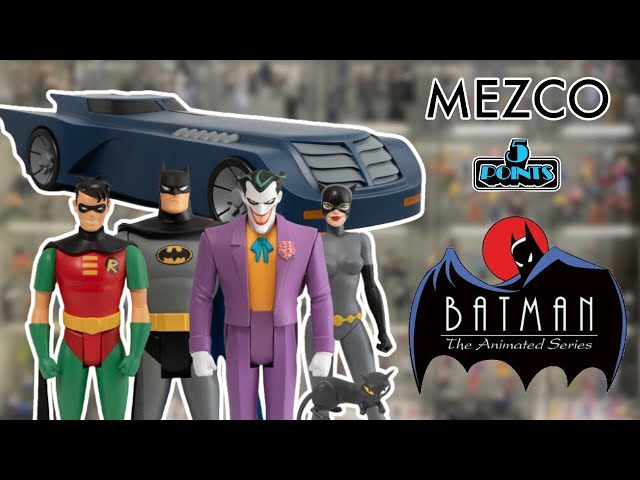 Vídeo relacionado con Mezco Toyz 5 Points Batman 1989 Joker Figura de acción de 3.75 pulgadas DC Comics Película coleccionable