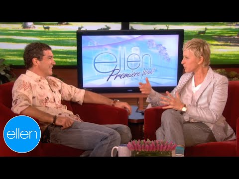 Antonio Banderas on Getting His First Cell Phone | Season 7 Archive | Ellen