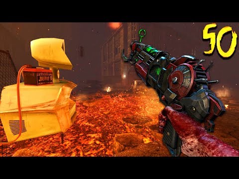 "TOWN" ROUND 50 CHALLENGE! (Call of Duty Black Ops 2 Zombies)