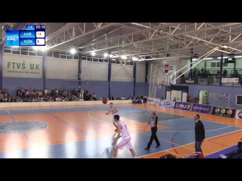 VŠEMvs Karlovka Bratislava - MBK Rieker Com-Therm Komárno (24. kolo Eurovia SBL)