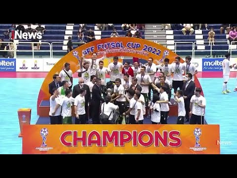 Tim Futsal Bintang Timur Surabaya Juara AFF Futsal Cup 2022 di Thailand #iNewsMalam 15/09