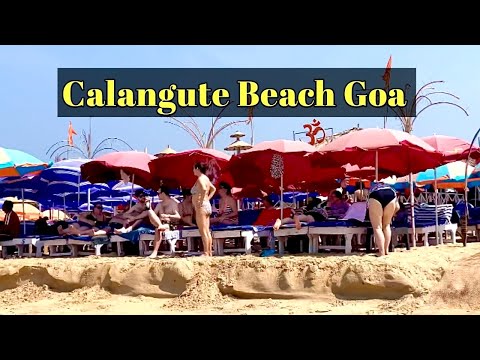 Calangute Beach Goa | North Goa Calangute | Calangute | Beach Market Calangute