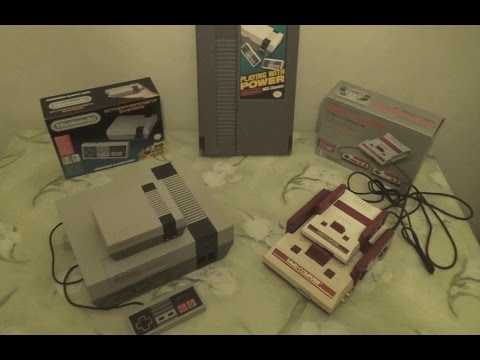 Unboxing vom Nintendo Classic Mini, Famicom Classic Mini und dem Buch Playling With Power