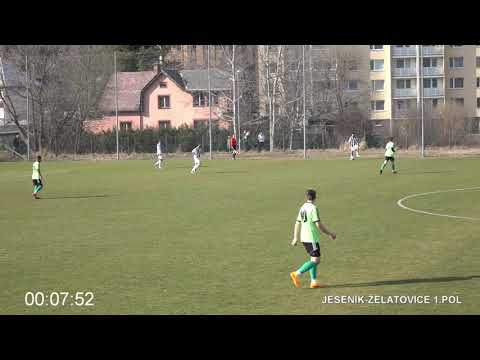 FK JESENÍK – ŽELATOVICE 1 : 2, 26.3.2022