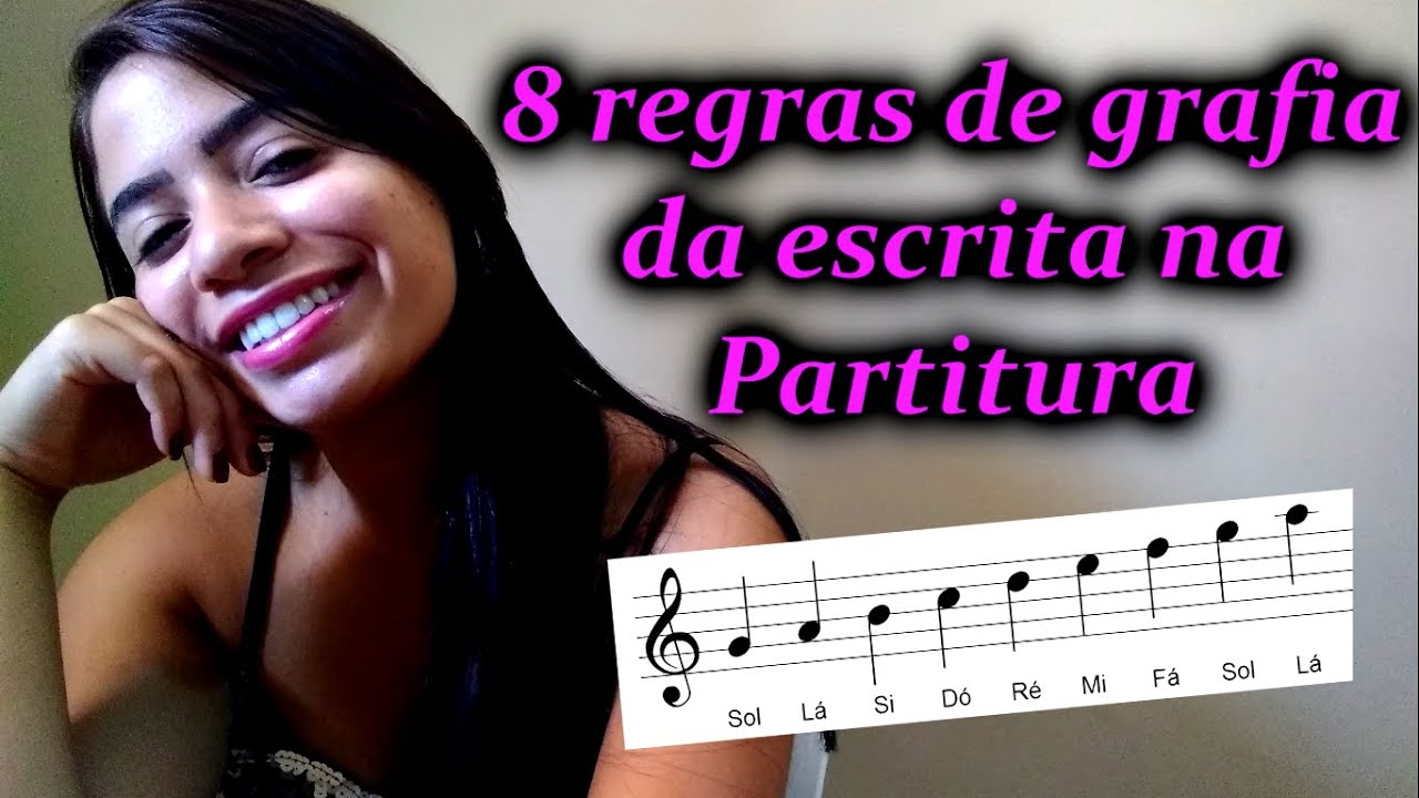PARTITURA PARA INICIANTES - FIGURAS RÍTMICAS #3 / 8 regras de escrita + exercícios