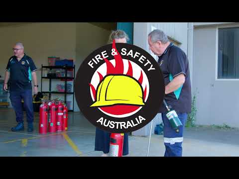 Fire Extinguisher Training Course Video – Fire and Safety Australia RTO:22250