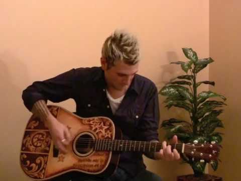 Gloriana's Mike Gossin and his Custom Lichty Guitar