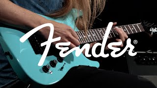 Video thumbnail for Fender LTD HM Strat RW, Ice Blue | Gear4music demo by Gear4music Guitars