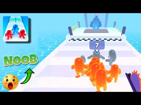 Join Blob Clash 3D Gameplay Level 1-5 |🤑👻| Join Blob Clash 3D Android iOS New Update Mobile Games