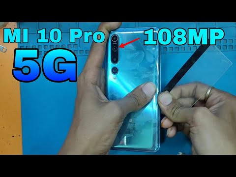 How To Open mi 10Pro back panal teardown! - power key Fix...
