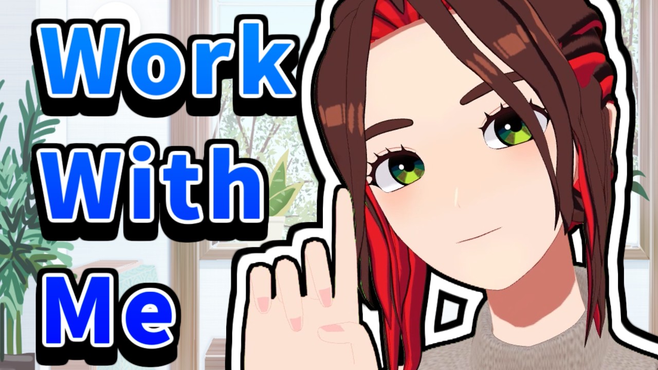 【無言作業配信】Work With Me ｜作業や休憩に（文字チャットOK）