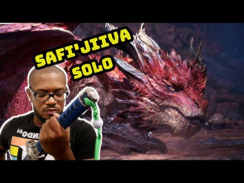 Here Is How I Soloed SAFI'JIIVA | MHW Iceborne Longsword SOLO