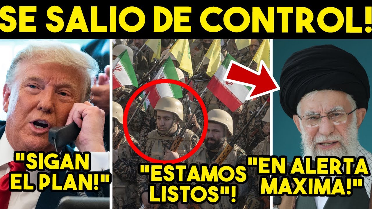 ARDE TROYA! IRAN EN ALERTA MAXIMA, CIERRA TERRITORIO. EU ENVIA PORTAAVIONES, TRUMP ULTIMO AVISO.