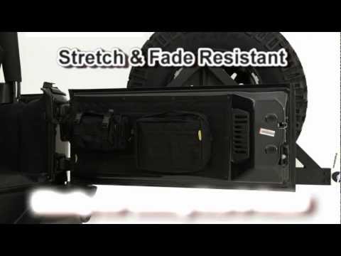 Smittybilt - GEAR Jeep Tailgate Cover - Jeep Interior Storage