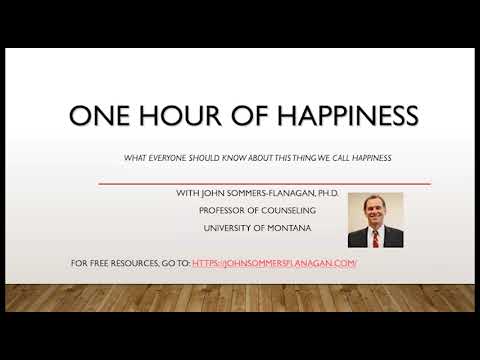 Working on Wellness Series - One Hour of Happiness: The Psychology of Happiness