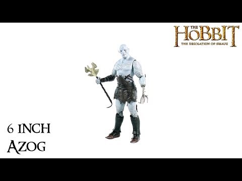 Video Review of The Hobbit: The Desolation of Smaug 6 inch Azog